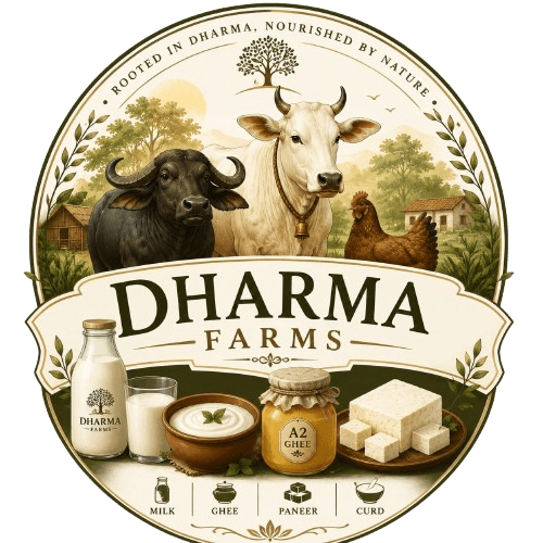 Dharma Farms logo