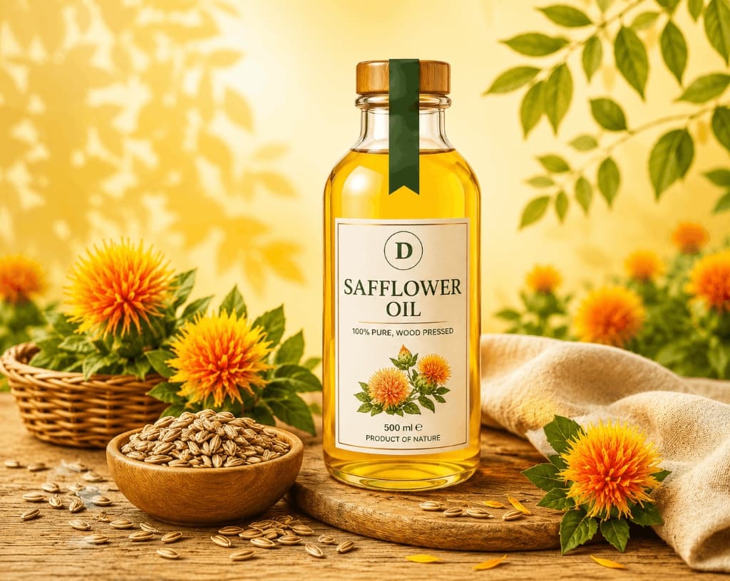 Cold-Pressed Safflower Oil
