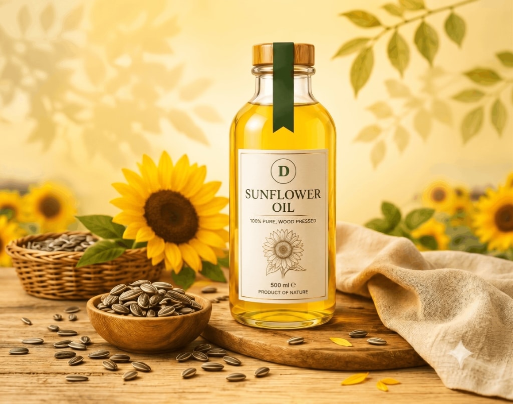 Cold-Pressed Sunflower Oil